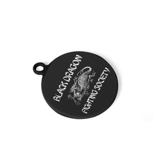 Load image into Gallery viewer, Black Dragon Fighting Society Laser Metal Alloy Dog ID Tag