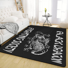 Load image into Gallery viewer, Black Dragon Fighting Society Living Room Carpet Rug