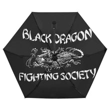 Load image into Gallery viewer, Black Dragon Fighting Society inside print Fully Auto Open & Close Umbrella
