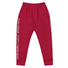 Load image into Gallery viewer, Black Dragon Fighting Society Men's Joggers in red