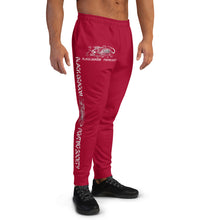 Load image into Gallery viewer, Black Dragon Fighting Society Men's Joggers in red