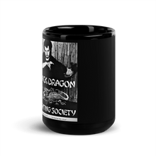 Load image into Gallery viewer, Black Dragon Fighting Society & Count Dante Portrait Black Glossy Mug