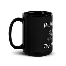 Load image into Gallery viewer, Black Dragon Fighting Society Black Glossy Mug