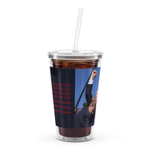 Load image into Gallery viewer, Clear plastic tumbler