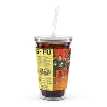 Load image into Gallery viewer, Count Dante & Bill Aguiar Black Dragon Fighting Society plastic tumbler