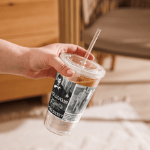 Load image into Gallery viewer, Black Dragon Fighting Society Count Dante Deadliest man Alive is a Hair Dresser artical plastic tumbler