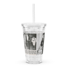 Load image into Gallery viewer, Black Dragon Fighting Society Count Dante Deadliest man Alive is a Hair Dresser artical plastic tumbler