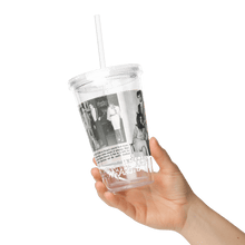 Load image into Gallery viewer, Black Dragon Fighting Society Count Dante Deadliest man Alive is a Hair Dresser artical plastic tumbler