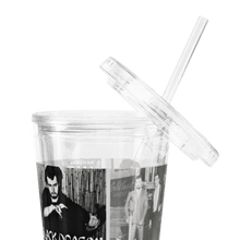 Load image into Gallery viewer, Black Dragon Fighting Society Count Dante Deadliest man Alive is a Hair Dresser artical plastic tumbler