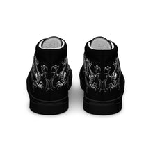 Load image into Gallery viewer, Black Dragon Fighting Society Men’s Grand Dragon high top canvas shoes