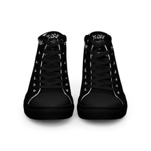 Load image into Gallery viewer, Black Dragon Fighting Society Original Men’s high top canvas shoes