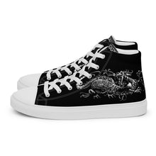 Load image into Gallery viewer, Men’s high top canvas shoes