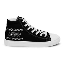 Load image into Gallery viewer, Men’s high top canvas shoes