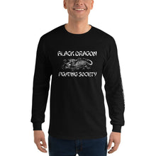Load image into Gallery viewer, Black Dragon Fighting Society Men’s Long Sleeve Shirt