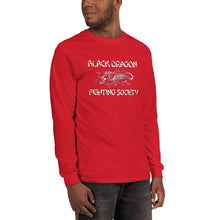 Load image into Gallery viewer, Black Dragon Fighting Society Men’s Long Sleeve Shirt