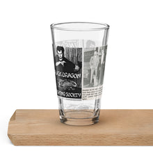 Load image into Gallery viewer, Black Dragon Fighting Society Count Dante Deadliest Hair Dresser Pint Glass
