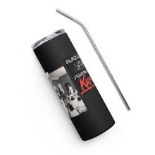 Load image into Gallery viewer, Black Dragon Fighting Society, Kumite 1975 ,Count Dante Judging Fights Sports Stainless steel tumbler