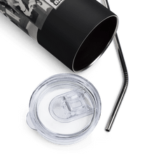 Load image into Gallery viewer, Black Dragon Fighting Society, Kumite 1975 ,Count Dante Judging Fights Sports Stainless steel tumbler