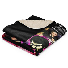 Load image into Gallery viewer, Count Dante's life & Black Dragon Fighting Society Sherpa blanket