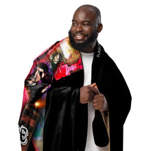 Load image into Gallery viewer, Count Dante's life & Black Dragon Fighting Society Sherpa blanket