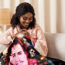 Load image into Gallery viewer, Count Dante's life & Black Dragon Fighting Society Sherpa blanket