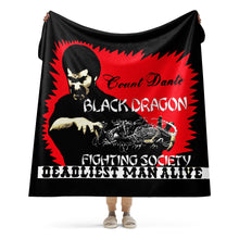 Load image into Gallery viewer, Worlds Deadliest Fighting Secrets Sherpa blanket