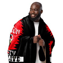 Load image into Gallery viewer, Worlds Deadliest Fighting Secrets Sherpa blanket