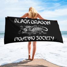 Load image into Gallery viewer, Black Dragon Fighting Society Towel