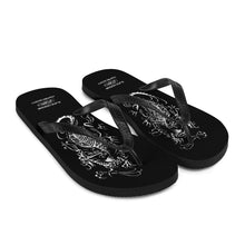 Load image into Gallery viewer, Black Dragon Fighting Society Flip-Flops