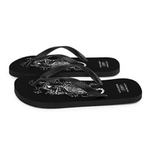 Load image into Gallery viewer, Black Dragon Fighting Society Flip-Flops