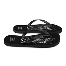 Load image into Gallery viewer, Black Dragon Fighting Society Flip-Flops