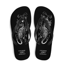 Load image into Gallery viewer, Black Dragon Fighting Society Flip-Flops