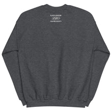 Load image into Gallery viewer, Black Dragon Fighting Society In Red Grey & Black multi print with left right arm print back tag unisex sweatshirt.