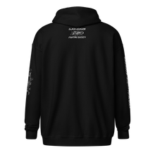 Load image into Gallery viewer, Black Dragon Fighting Society Count Dante Deadliest Man Alive Kung Fu Death Matches Unisex heavy blend zip hoodie