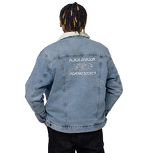 Load image into Gallery viewer, Unisex denim sherpa jacket