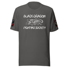 Load image into Gallery viewer, Black Dragon Fighting Society Official Kumite Unisex t-shirt in choice of colors