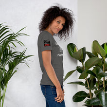 Load image into Gallery viewer, Black Dragon Fighting Society Kumite with arm patches Unisex t-shirt in Choice of colors.