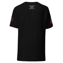 Load image into Gallery viewer, Count Dante Deadliest Man Alive & Black Dragon Fighting Society Comic Book logo Unisex t-shirt