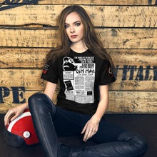 Load image into Gallery viewer, Count Dante's Black Dragon Fighting Society World;s Deadliest Fighting dim mak Death Touch ad Secrets Unisex t-shirt