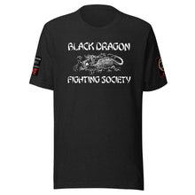 Load image into Gallery viewer, Black Dragon Fighting Society Official Kumite Unisex t-shirt in choice of colors