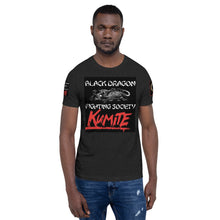 Load image into Gallery viewer, Black Dragon Fighting Society Official Kumite Unisex t-shirt in choice of colors