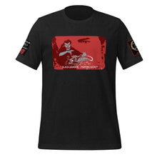 Load image into Gallery viewer, Infamous Count Dante & Black Dragon Fighting Society Unisex t-shirt.