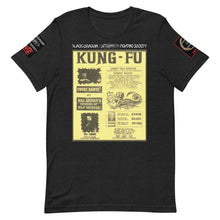 Load image into Gallery viewer, Count Dante at Bill Aguiar's 1960s yellow pages ad Unisex t-shirt