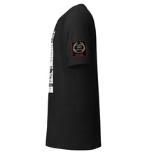 Load image into Gallery viewer, Black Dragon Fighting Society Official Kumite 1975 real newspaper add Unisex t-shirt