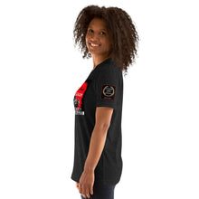 Load image into Gallery viewer, Count Dante Deadliest Man Alive & Black Dragon Fighting Society Comic Book logo Unisex t-shirt