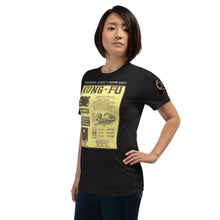 Load image into Gallery viewer, Count Dante at Bill Aguiar's 1960s yellow pages ad Unisex t-shirt