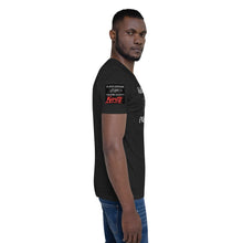 Load image into Gallery viewer, Black Dragon Fighting Society Kumite with arm patches Unisex t-shirt in Choice of colors.