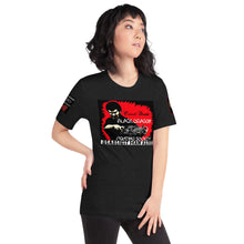 Load image into Gallery viewer, Count Dante Deadliest Man Alive & Black Dragon Fighting Society Comic Book logo Unisex t-shirt