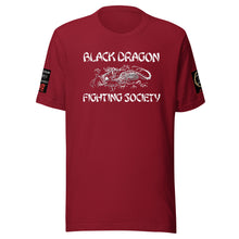 Load image into Gallery viewer, Black Dragon Fighting Society Official Kumite Unisex t-shirt in choice of colors