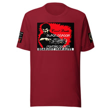 Load image into Gallery viewer, Count Dante Deadliest Man Alive & Black Dragon Fighting Society Comic Book logo Unisex t-shirt